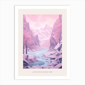 Dreamy Winter National Park Poster  Jostedalsbreen National Park Norway 1 Art Print