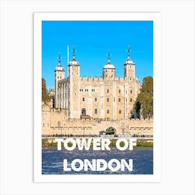 Tower Of London, London, Landmark, Wall Print, Wall Art, Poster, Print, Art Print