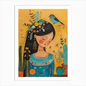 Mexican Girl 5 Art Print