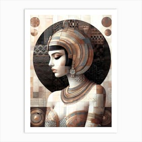 Cleopatra Portrait Artwork 64 Art Print