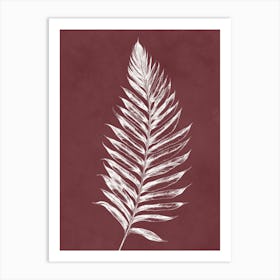 Fern Leaf Print 1 Art Print