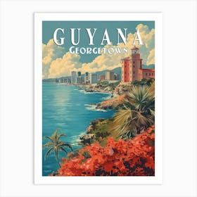 Georgetown, Guyana Poster Art Print