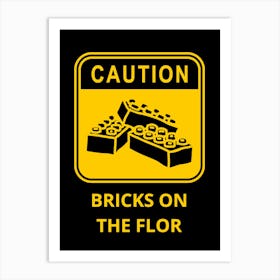 Bricks On The Floor Art Print