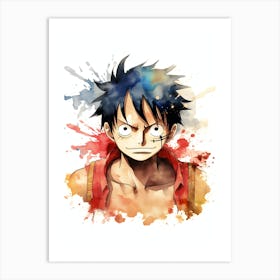 Monkey D Luffy One Piece 2 Art Print