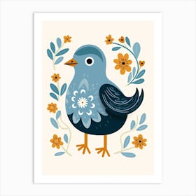 Baby Animal Illustration  Bird 11 Art Print