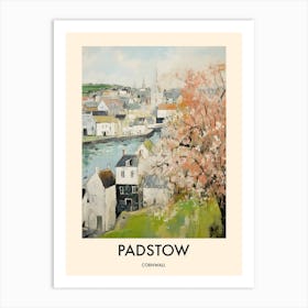 Padstow (Cornwall) Painting 2 Travel Poster Art Print