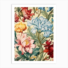 Floral Pattern 65 Art Print