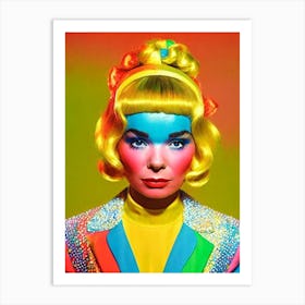 Björk Colourful Pop Movies Art Movies Art Print