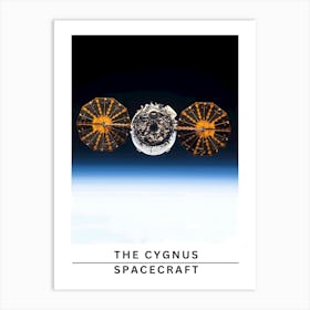 Cygnus Spacecraft Art Print