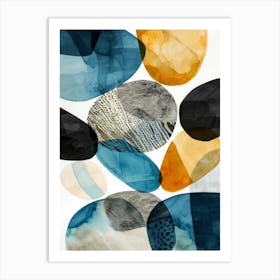 Abstract Watercolor Painting Art Print