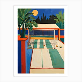 'Soccer Court' Art Print