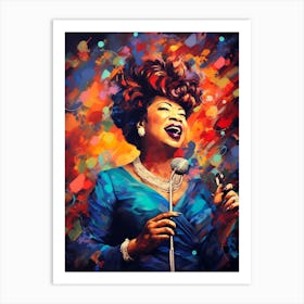 Ella Fitzgerald (2) Art Print