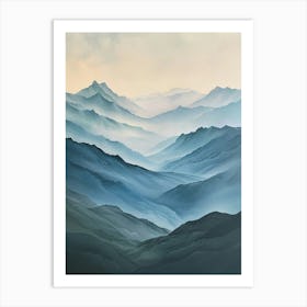 Poster Canvas Mountain 40 Art Print