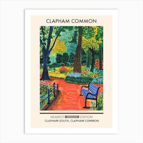 Clapham Common London Parks Garden 3 Art Print