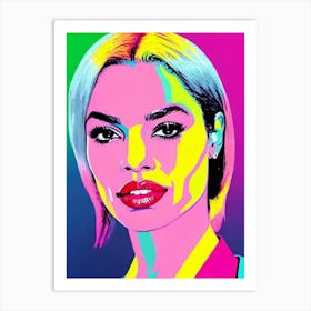 Rosario Dawson Pop Movies Art Movies Art Print