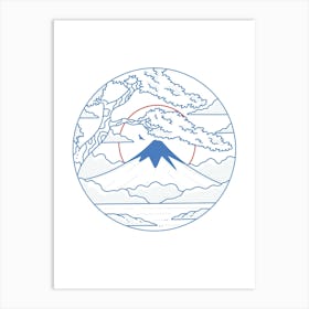 Mountain Fuji Art Print