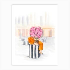 Palais Royal Rendez-Vous Art Print