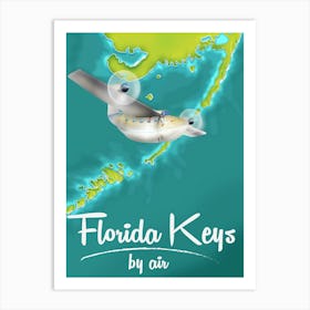 Florida Keys by air 1 Art Print