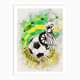 Fortuna Sittard Fc Painting Art Print