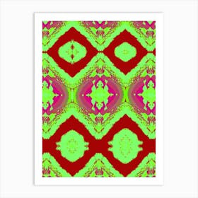 Psychedelic Pattern 10 Art Print