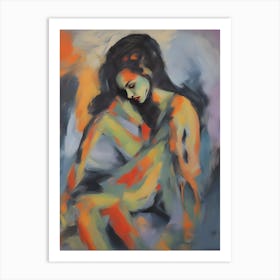 Abstract Of A Woman 1 Art Print