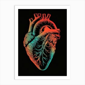 Heart Illustration 1 Art Print