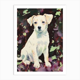 A Chihuahua Dog Painting, Impressionist 3 Art Print