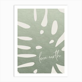 Love Earth Art Print