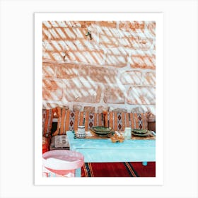 Moroccan Dining Room Art Print