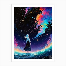 Starry Sky 10 Art Print