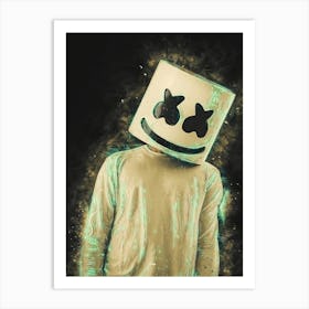 dj Marshmello Art Print