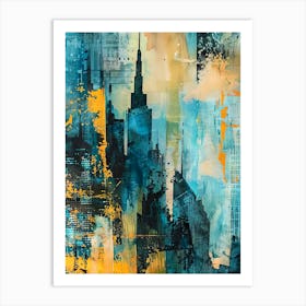 New York City Skyline 2 Art Print