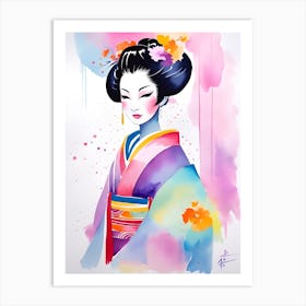 Geisha 76 Art Print