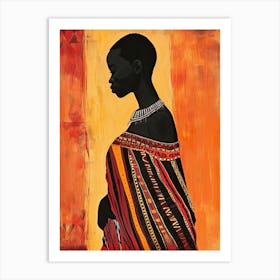 Nomadic Serenade; Africa Art Print