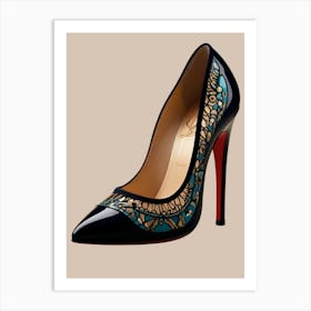 Christian Louboutin Pumps Art Print