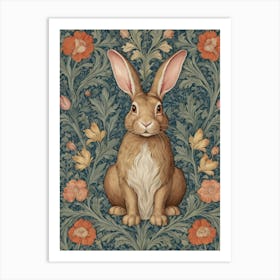 william morris animal art print Art Print