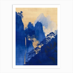 Chinese Mountains 46 Art Print