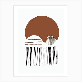 Tarawa Movement Minimalist Bauhaus Art Print