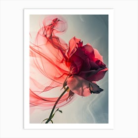 Ghost Rose Art Print