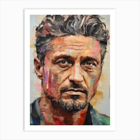 Roberto Baggio (2) Art Print