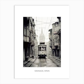 Poster Of Istanbul, Turkey, Photography In Black And White 8 Art Print