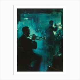 'New Orleans Jazz Band' Art Print