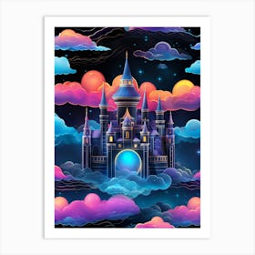 Castle In The Sky 12 Art Print