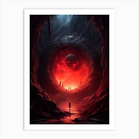 Dark Abyss Art Print