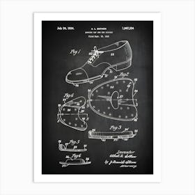 Tap Shoe Patent Dance Decor Tap Dancing Art Tap Dancer Dancer Wall Decor Dance Poster Dance Print Sd3341 Art Print