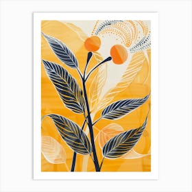 'Orange Blossom' Art Print