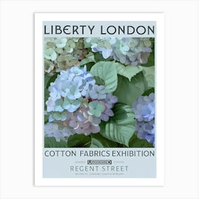 Liberty London Cotton Fabrics Exhibition Art Print