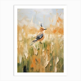 Bird Painting Hoopoe 1 Art Print