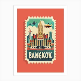 Bangkok Art Print