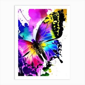 Colorful Butterfly 3 Art Print